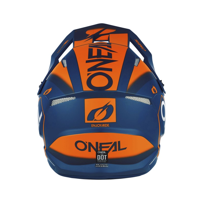 O'Neal 23 3SRS Hexx Helmet Blue/Orange