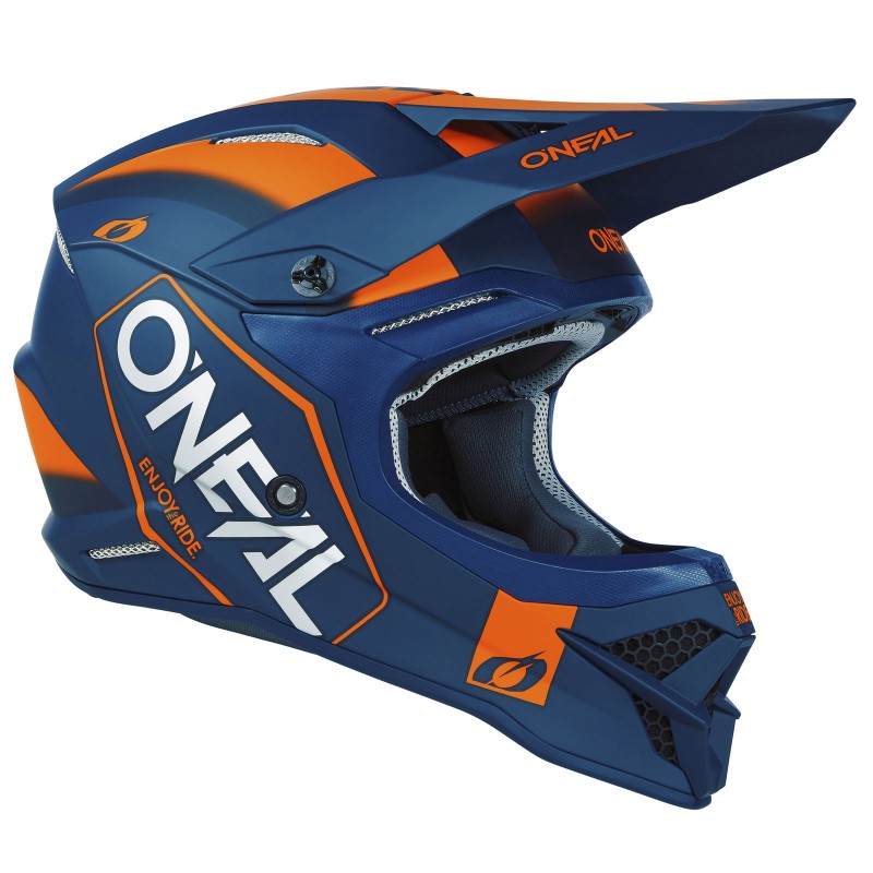 O'Neal 23 3SRS Hexx Helmet Blue/Orange