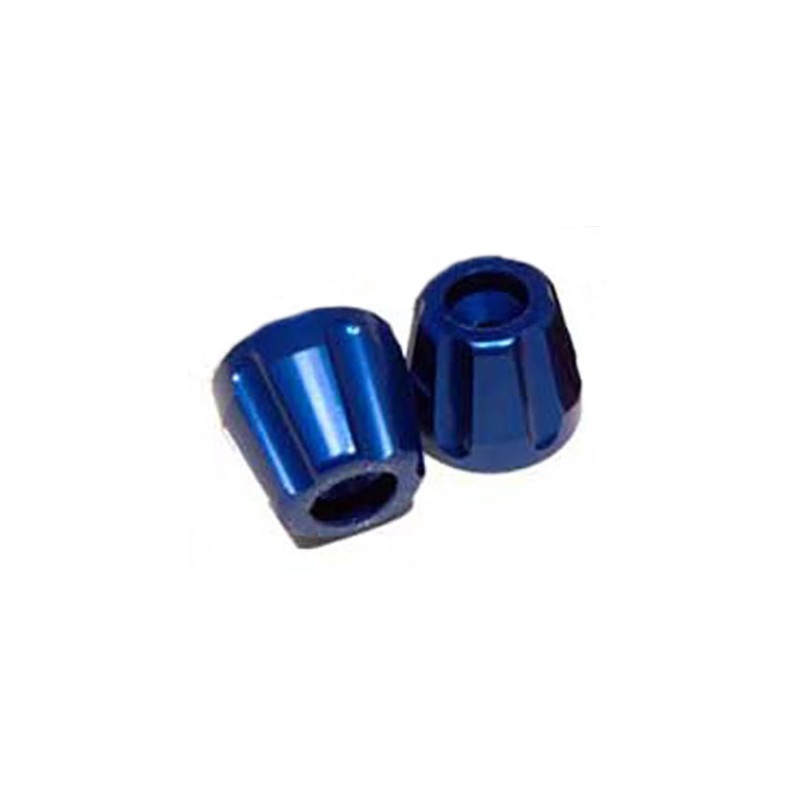 XTech Bar Ends Blue for GSXR