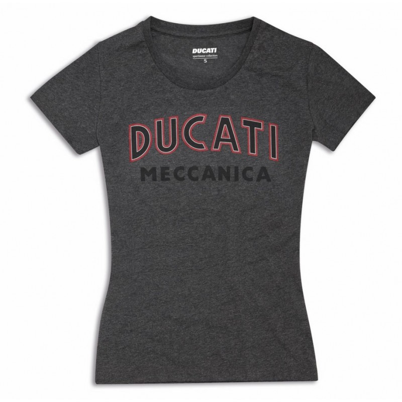Ducati Meccanica T-Shirt Womens Black