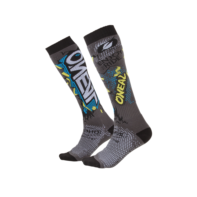 O'Neal Pro MX Sock Villiain Grey