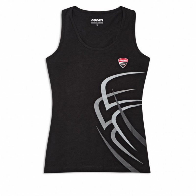 Ducati DC Tonal 2.0 Singlet Womens Black