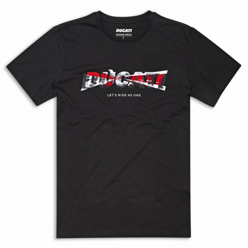 Ducati Logo T-Shirt Mens Black