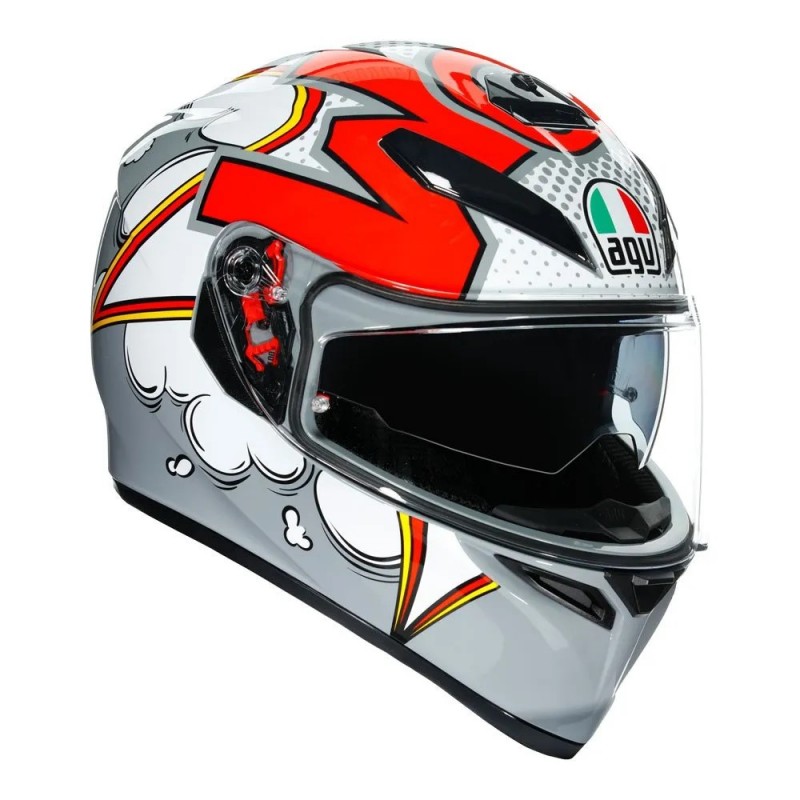 AGV K3 SV Helmet Bubble Grey/White