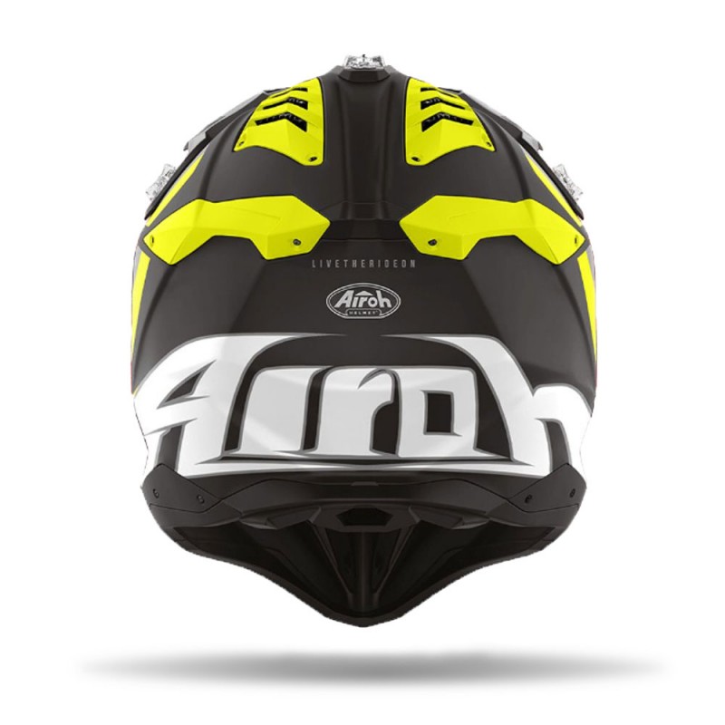 Airoh Aviator Ace Helmet Swoop Yellow Matt
