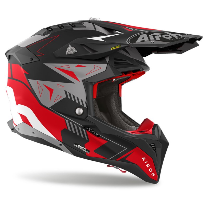 Airoh Aviator 3.0 Helmet Spin Red Matt