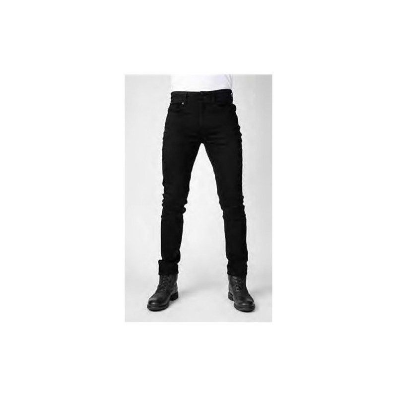 Bull-It Zero Skinny Short Jeans Mens Black