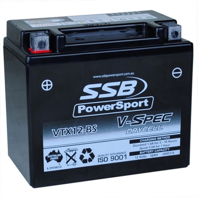 SSB 12V V-Spec High Performance AGM Battery - VTX12-BS