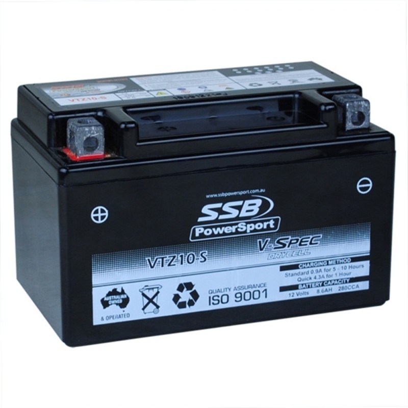 SSB 12V V-Spec High Performance AGM Battery - VTZ10-S