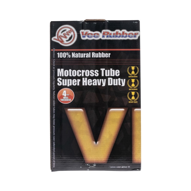 Vee Rubber Super Heavy Duty Tube 4mm 80/100-21 Straight Valve