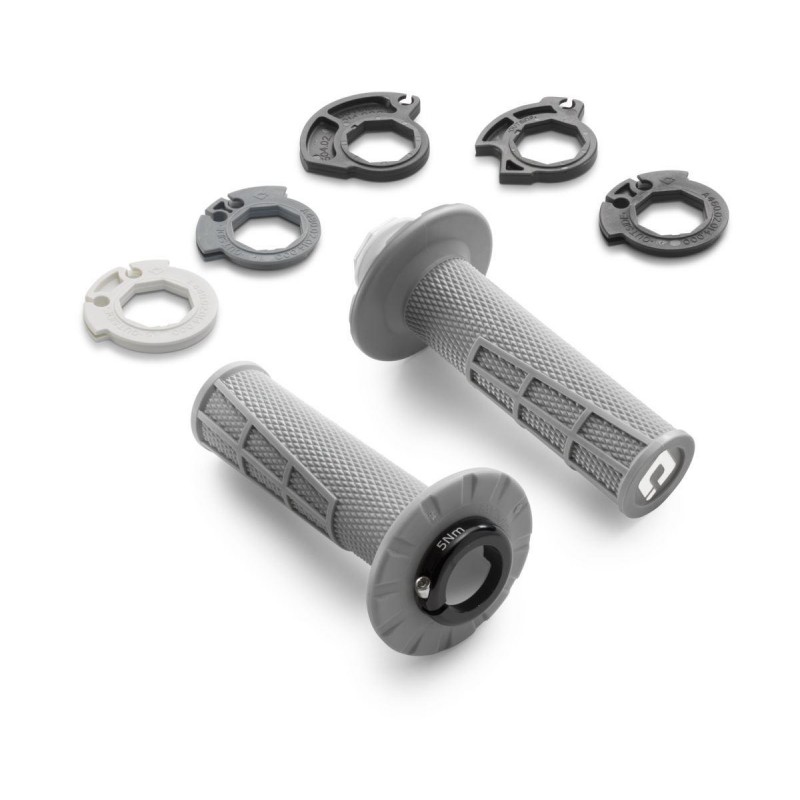 KTM Lock-On Grip Set Grey