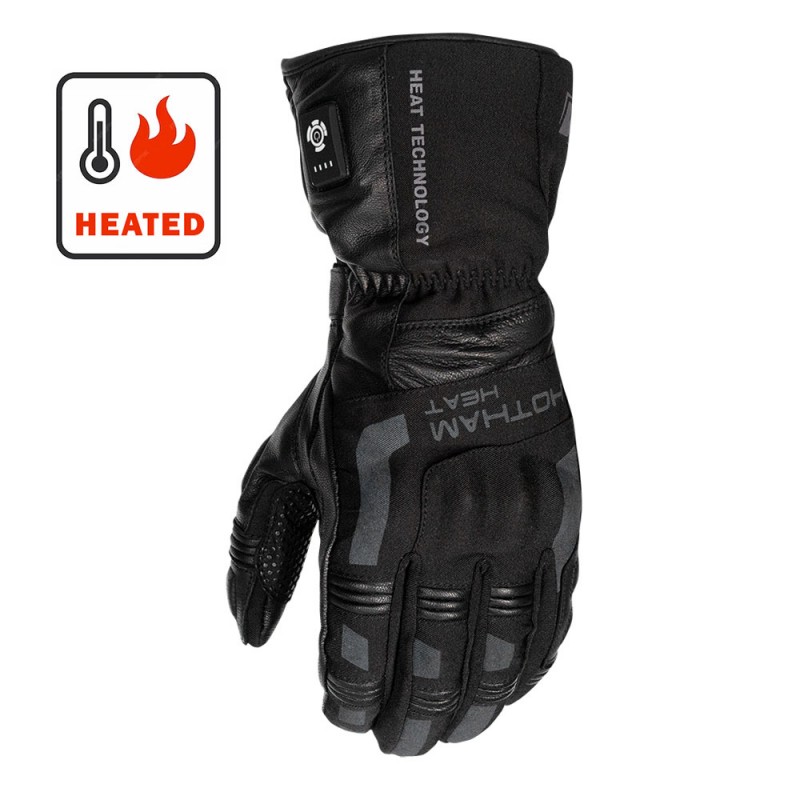 MotoDry Hotham Heated Mens Glove Black