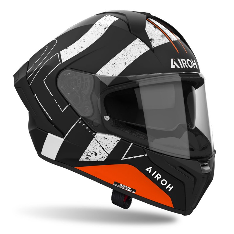 Airoh Matryx Helmet Scope Orange Matt