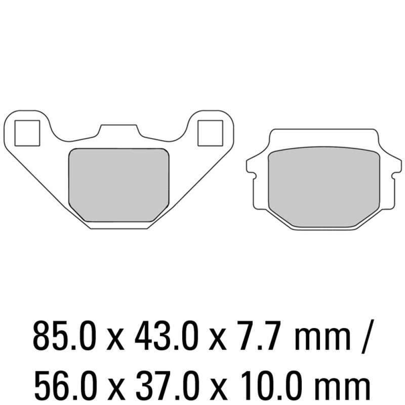 Ferodo Brake Pad Set - FDB314SG