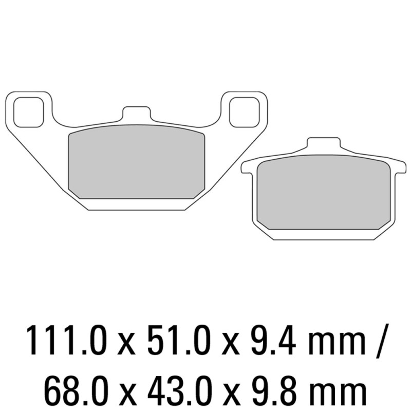 Ferodo Brake Pad Set - FDB339P