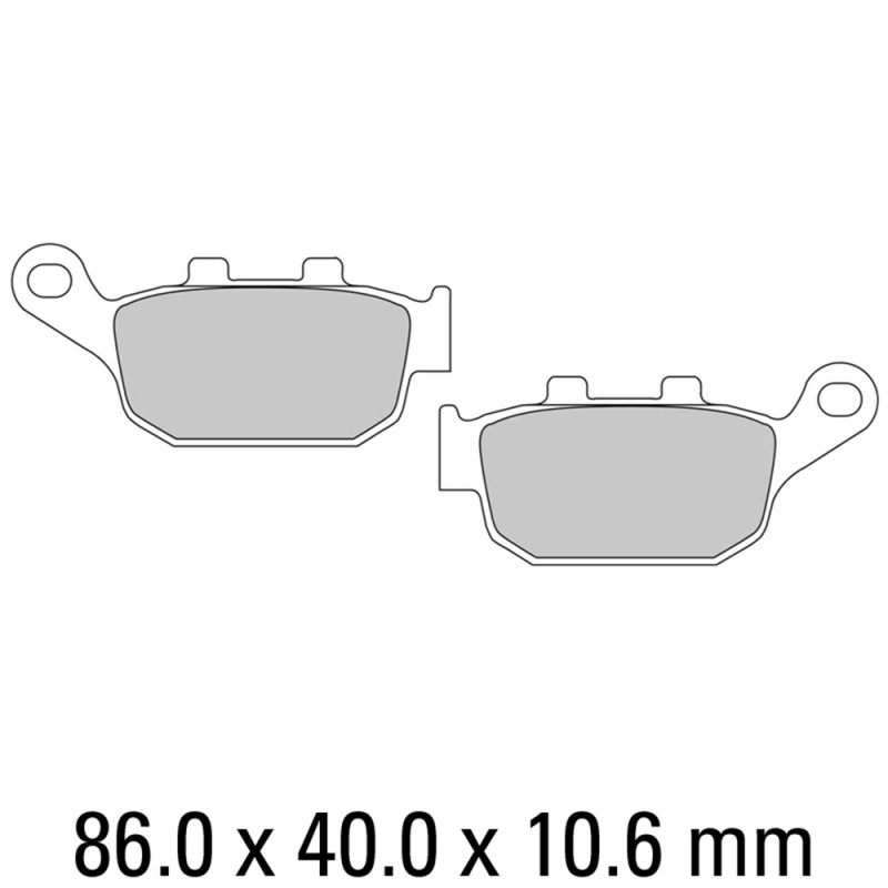 Ferodo Brake Pad Set - FDB531P