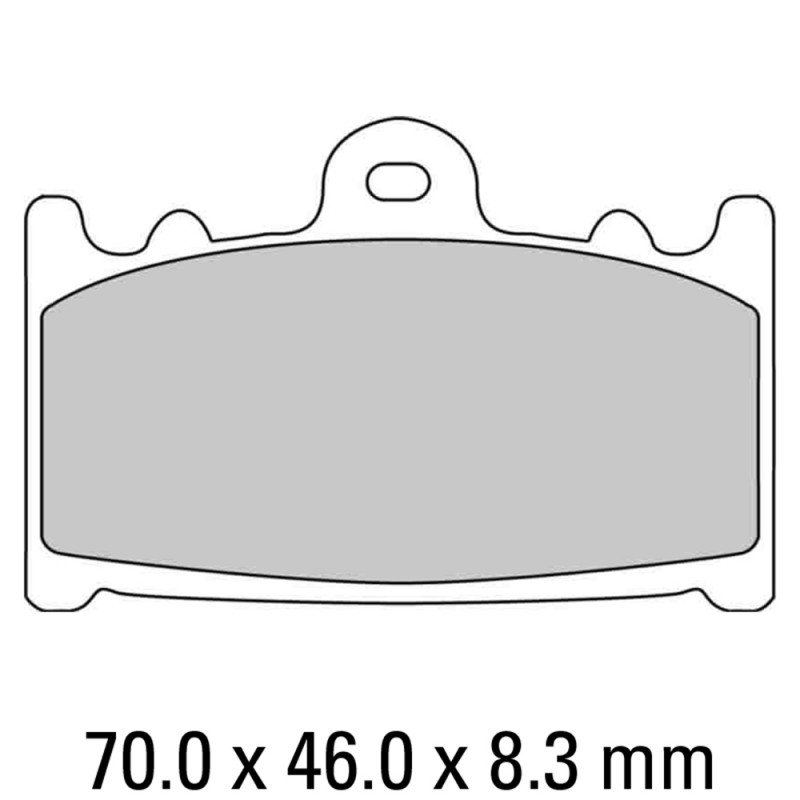 Ferodo Brake Pad Set - FDB574P