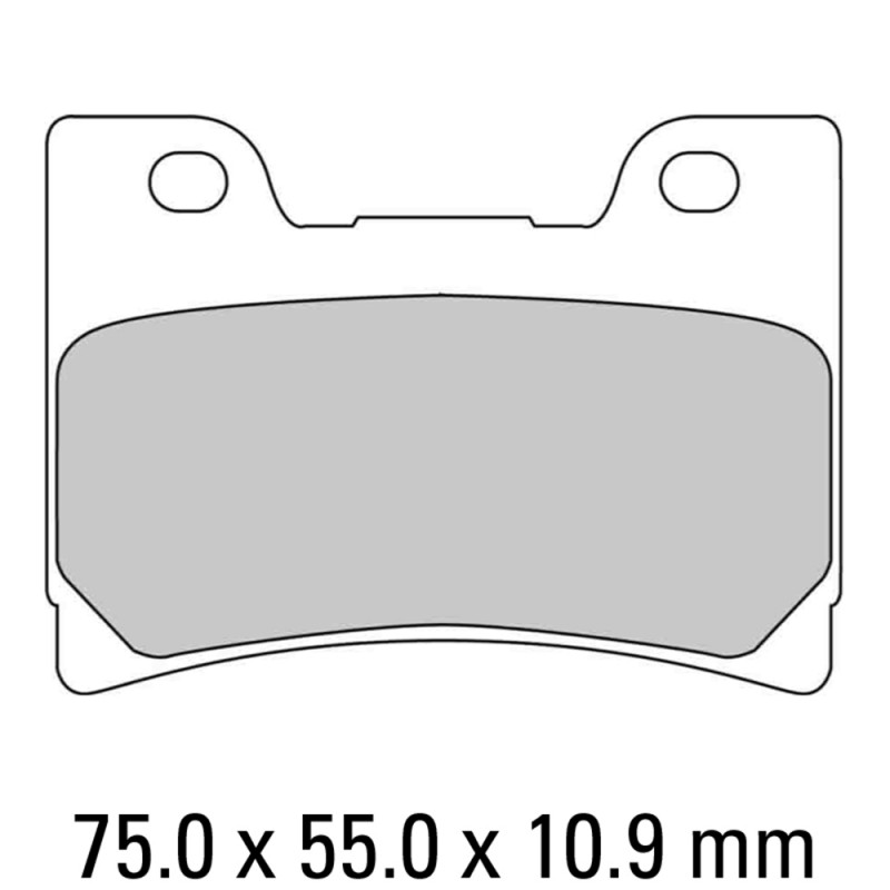 Ferodo Brake Pad Set - FDB666ST