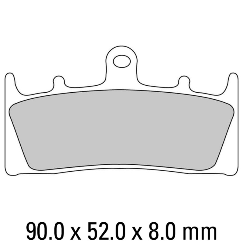 Ferodo Brake Pad Set - FDB873P