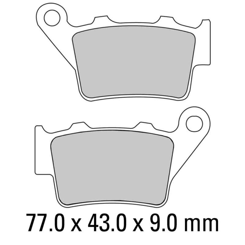 Ferodo Brake Pad Set - FDB2005EF
