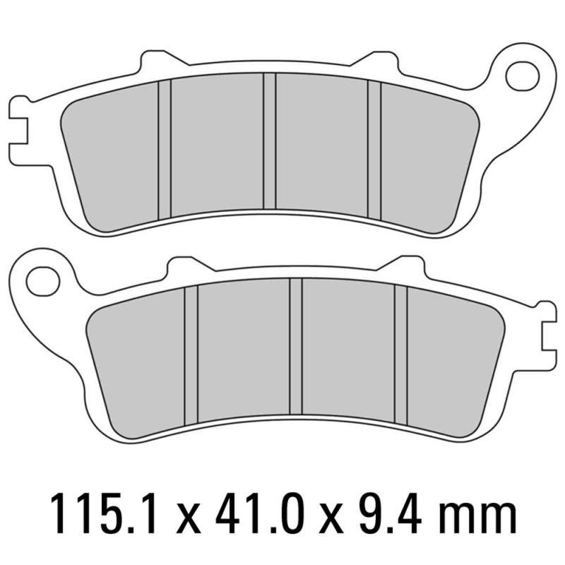 Ferodo Brake Pad Set - FDB2075P