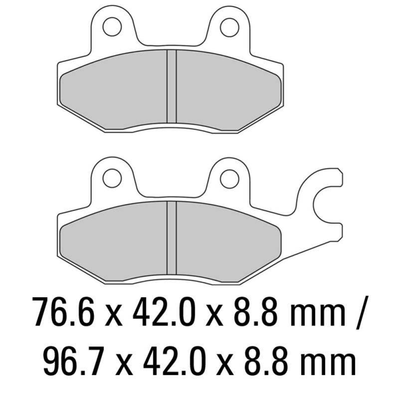 Ferodo Brake Pad Set - FDB2087AG