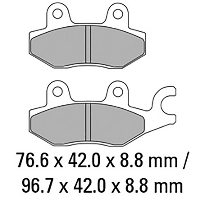 Ferodo Brake Pad Set - FDB2087EF