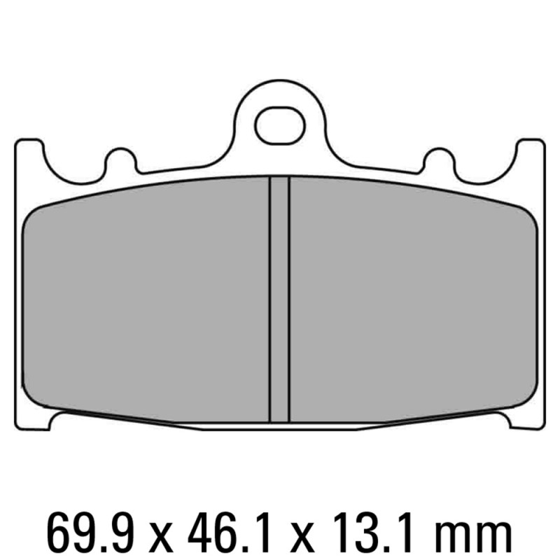 Ferodo Brake Pad Set - FDB2163ST