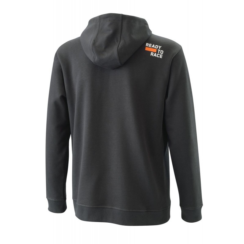 KTM Pure Zip Hoodie Black