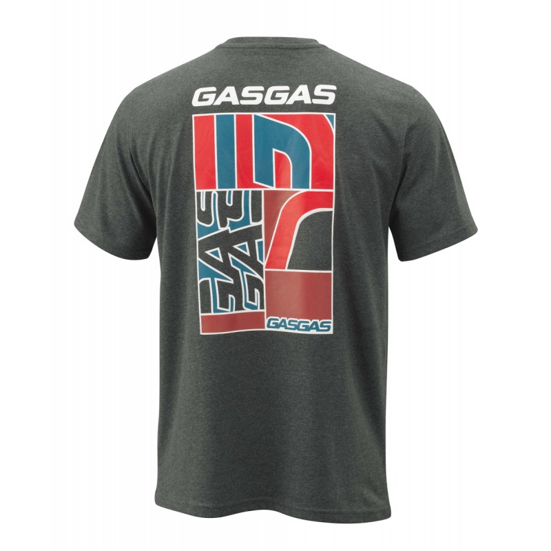 GASGAS Full Gas Tee Grey