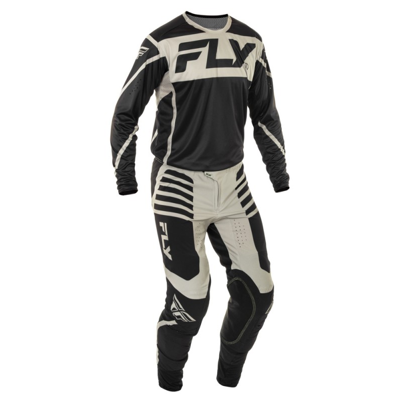 Fly Racing 2025 Lite MX Jersey Black/Grey