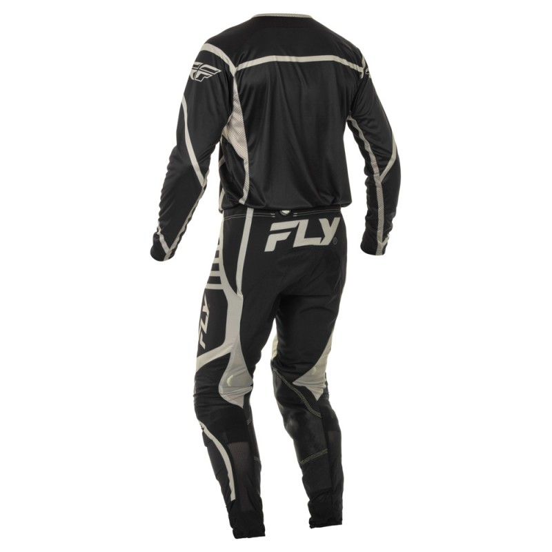 Fly Racing 2025 Lite MX Jersey Black/Grey
