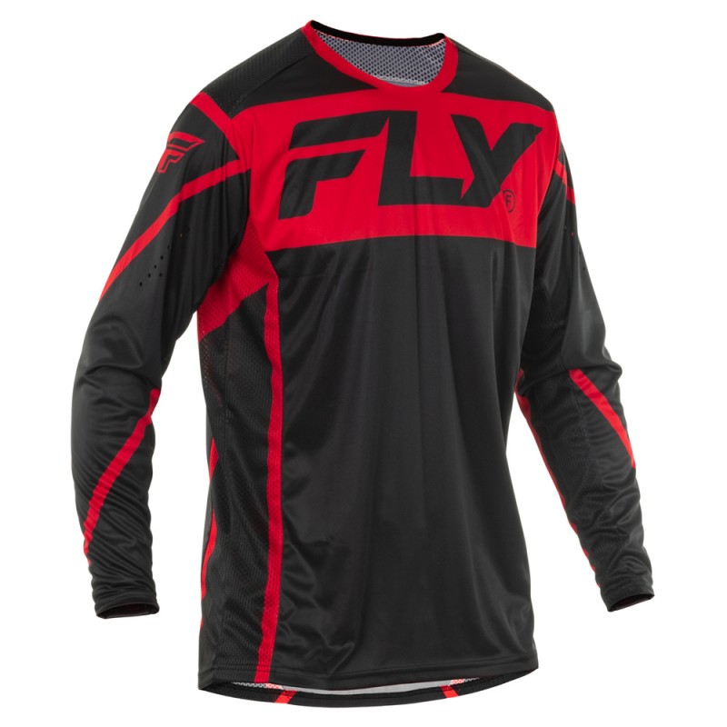 Fly Racing 2025 Lite MX Jersey Black/Red