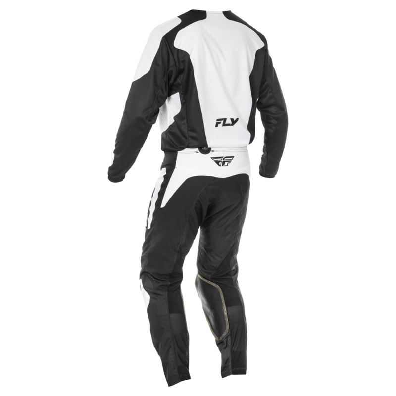 Fly Racing 2025 Kinetic MX Pants Sym Black/White