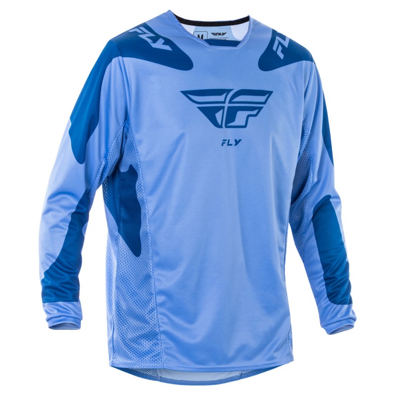 Fly Racing 2025 Kinetic MX Jersey Sym UltraMarine/Dark Blue