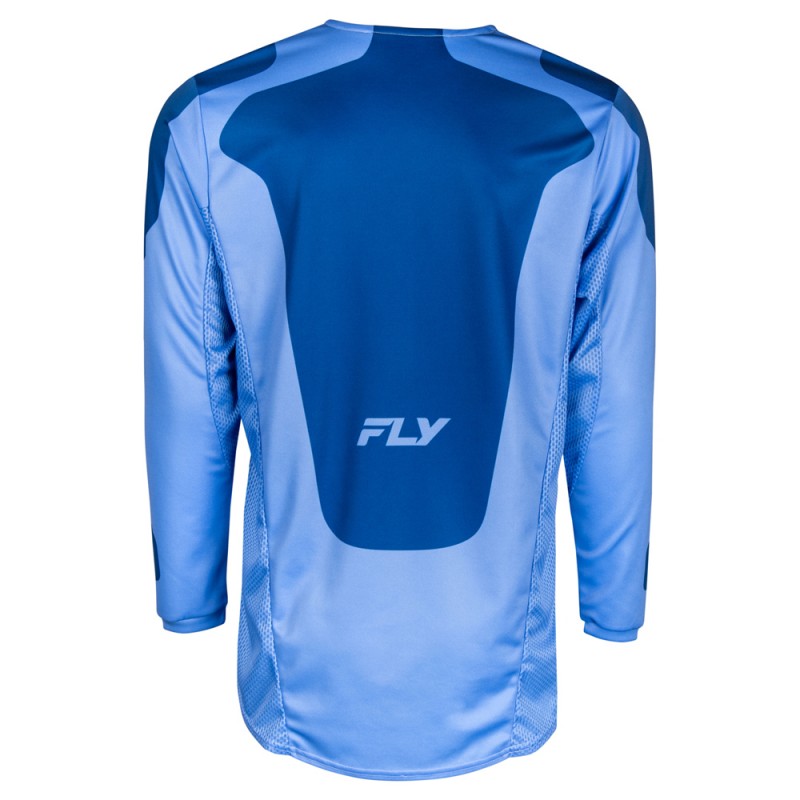Fly Racing 2025 Kinetic MX Jersey Sym UltraMarine/Dark Blue