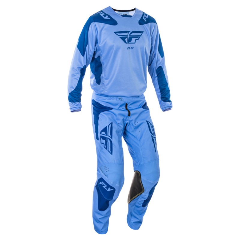 Fly Racing 2025 Kinetic MX Jersey Sym UltraMarine/Dark Blue