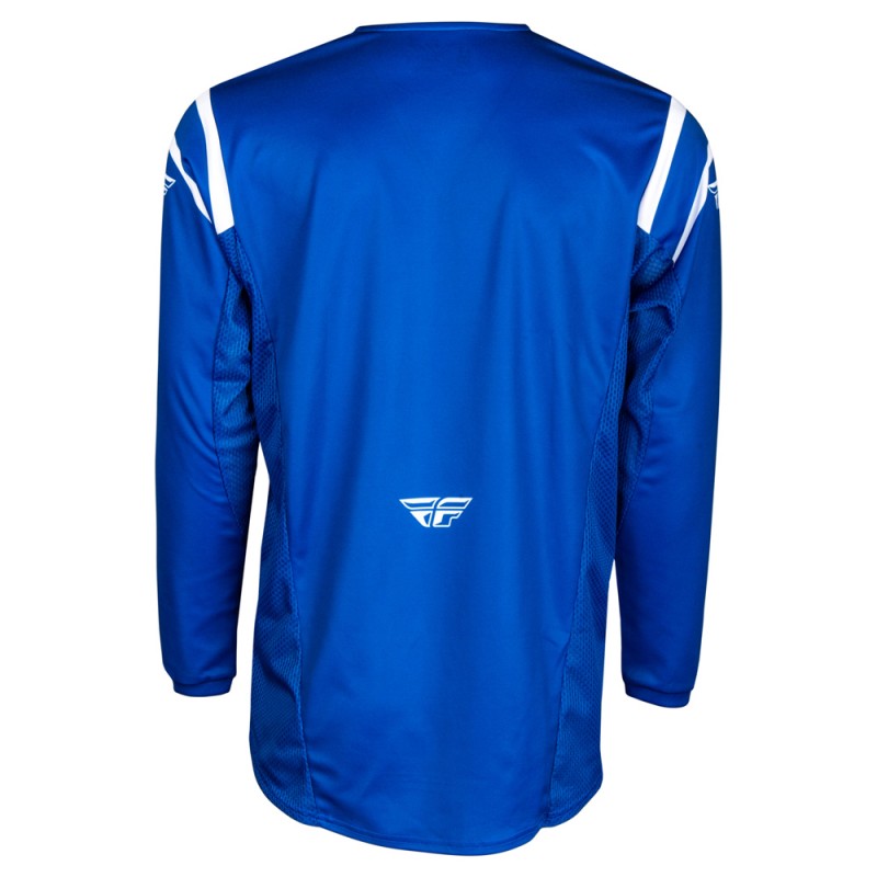 Fly Racing 2025 Kinetic MX Jersey Center Navy/White