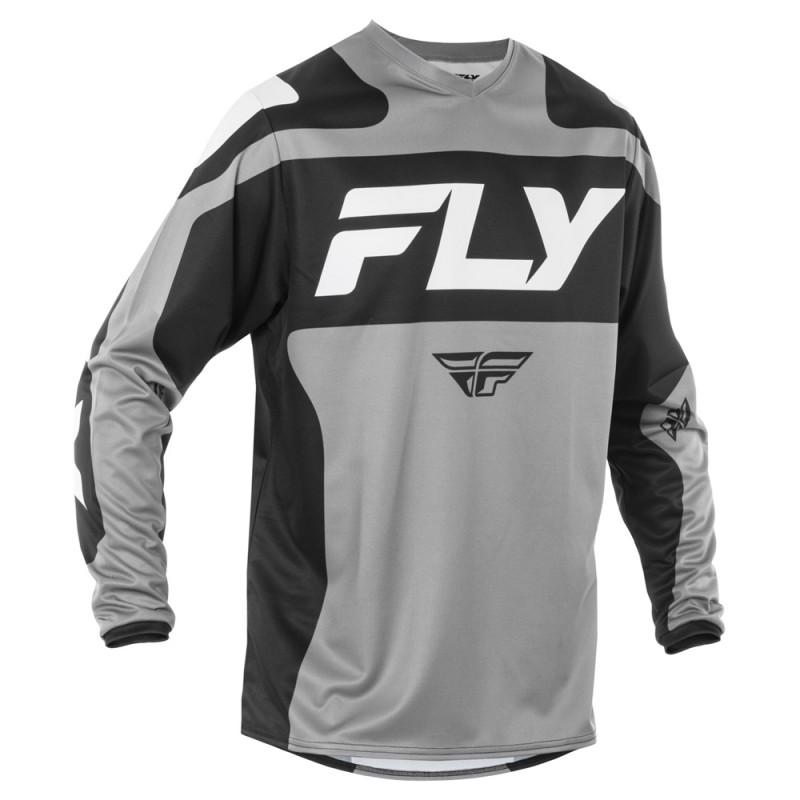 Fly Racing 2025 F-16 MX Jersey Black/White
