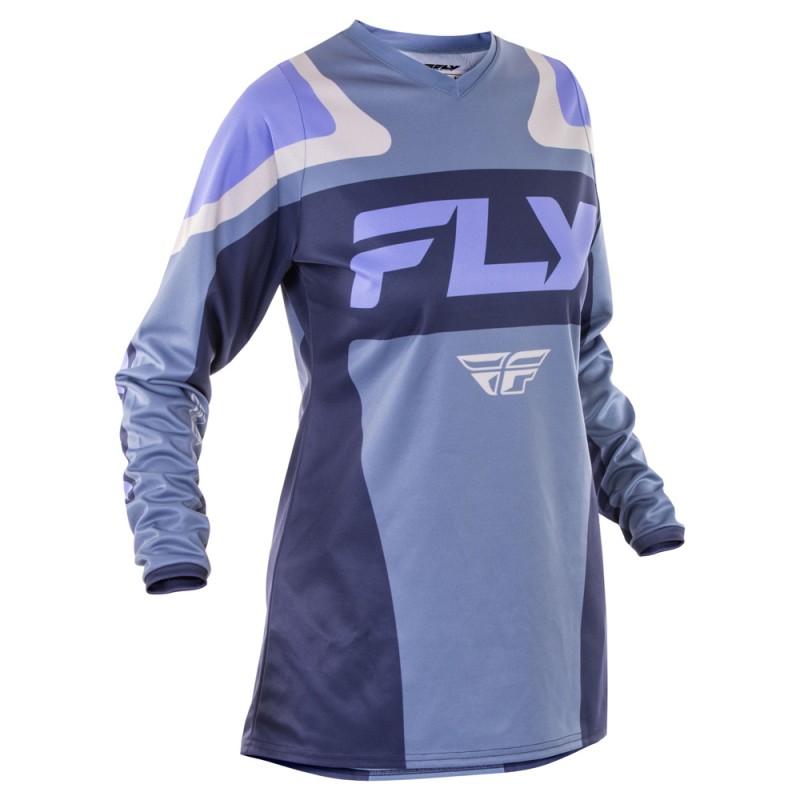 Fly Racing 2025 F-16 MX Jersey Womans Stone/Lavender