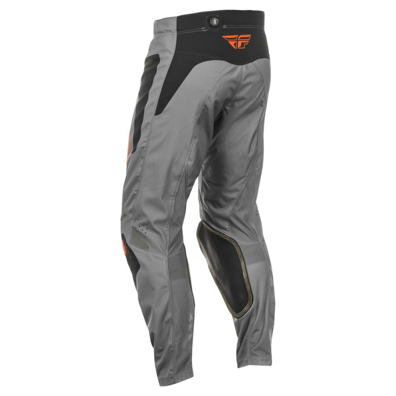 Fly Racing 2025 Kinetic MX Pants Sym Grey/Orange/Black