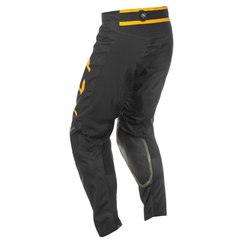 Fly Racing 2025 Kinetic MX Pants Center Black/Gold