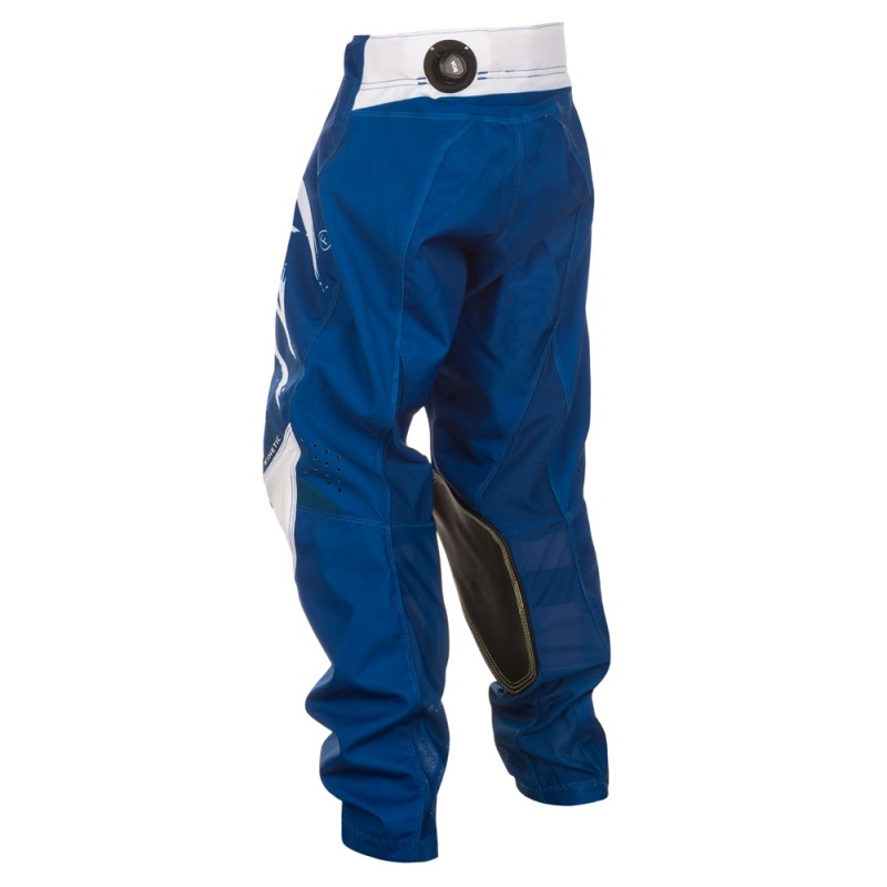 Fly Racing 2025 Kinetic MX Pants Youth Stoke Navy/White