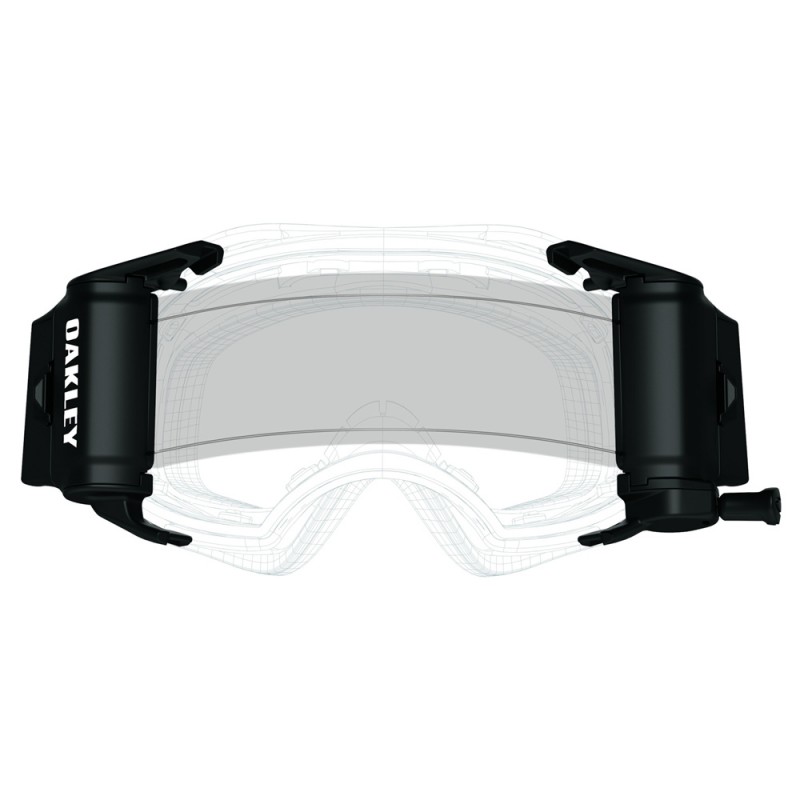 Oakley Airbrake MX Goggle Roll Off Kit Clear