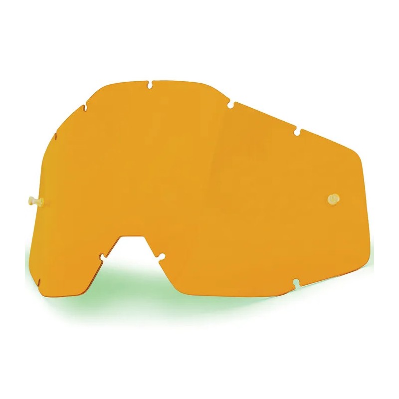 100% Racecraft / Accuri / Strata Replacement Lens Persimmin