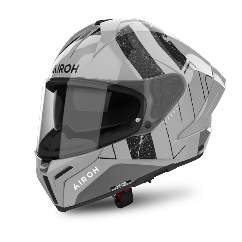 Airoh Matryx Helmetr Scope Light Grey Gloss