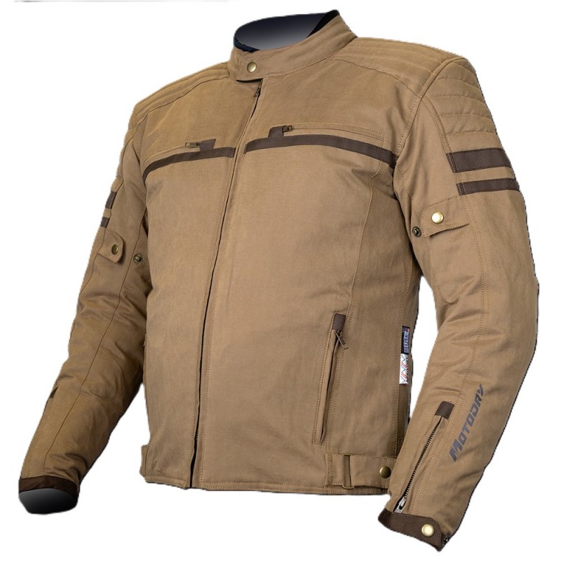 MotoDry Clubman Evo Jacket Vintage/Brown