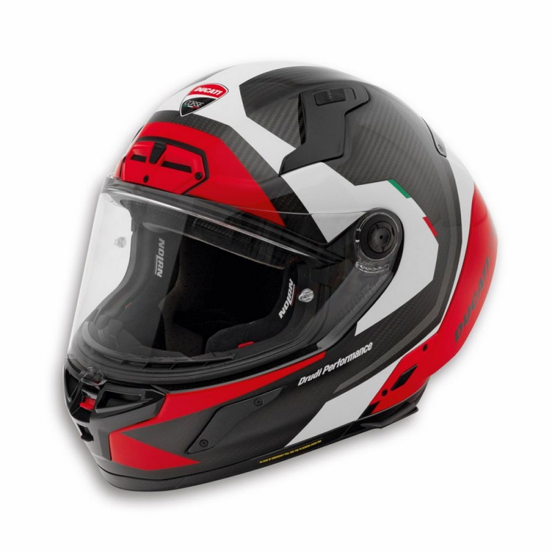 Ducati Speed Evo V2 Full Face Helmet Black/White/Red