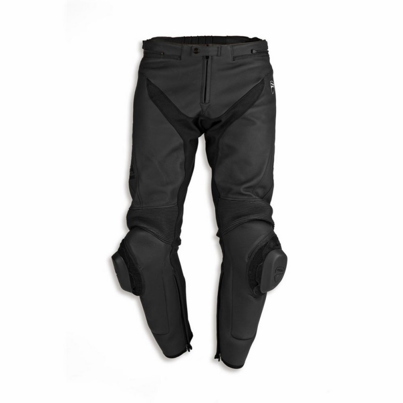 Ducati Sport C4 Leather Trousers Black