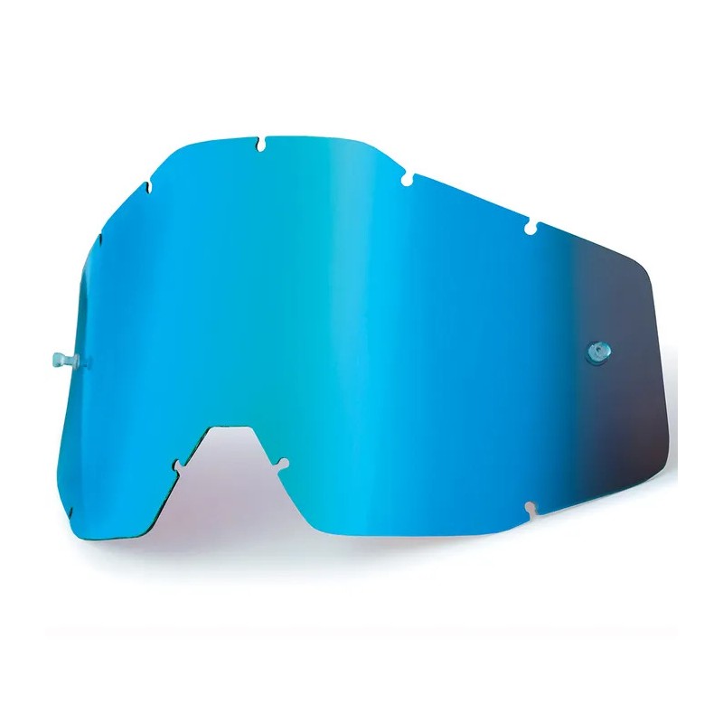 100% Accuri / Strata Youth Replacement Lens Blue Mirror